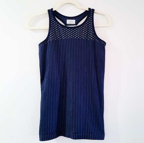 Athleta Blue Athletic Tank Top M - Picture 1 of 3